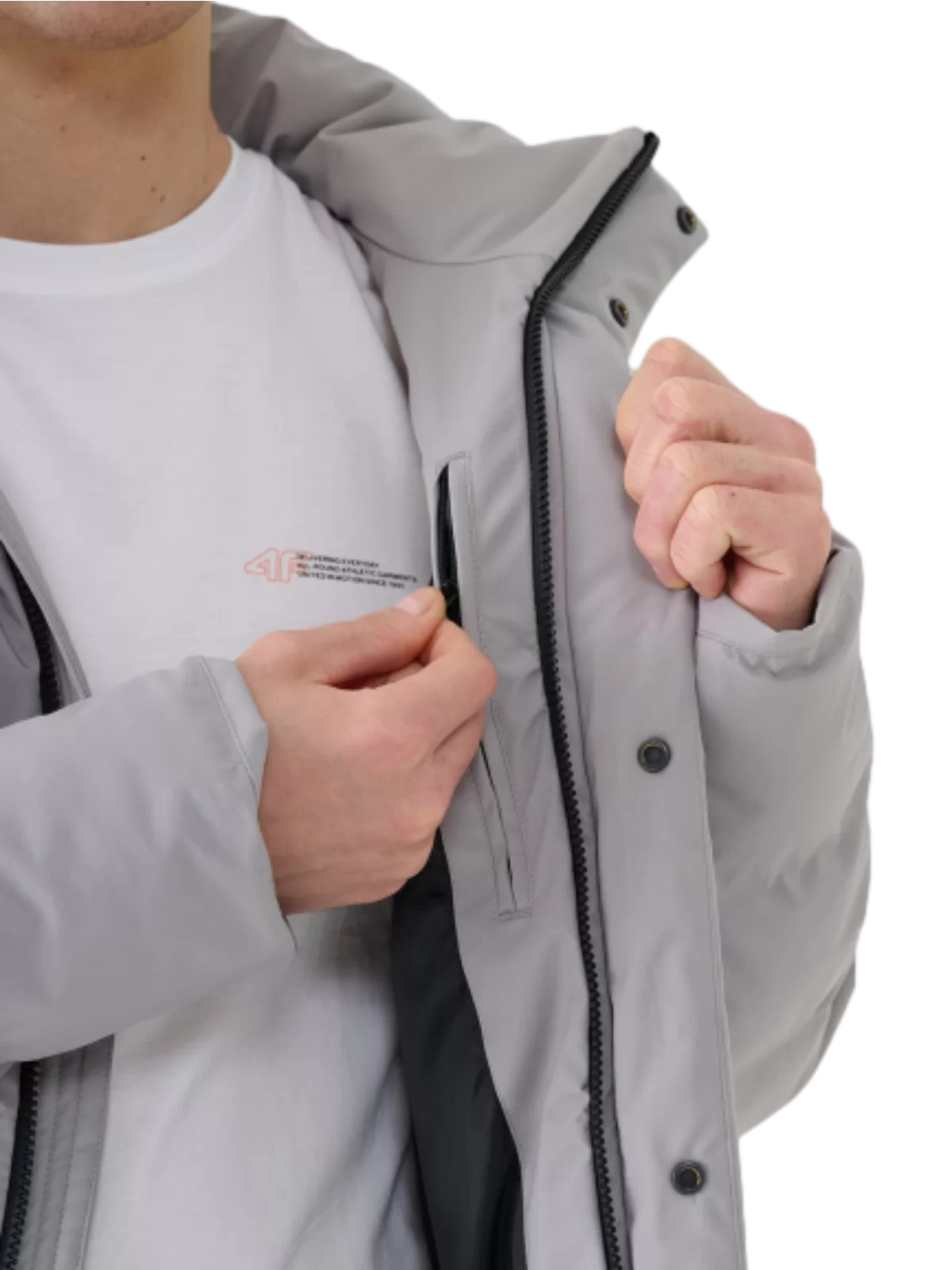 Mens syntetisk fylt pakningsjakke 10000 Membrane
